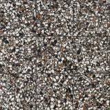 Lux Tile Chips Macro Nero Black 8x8 Matte Porcelain Tile