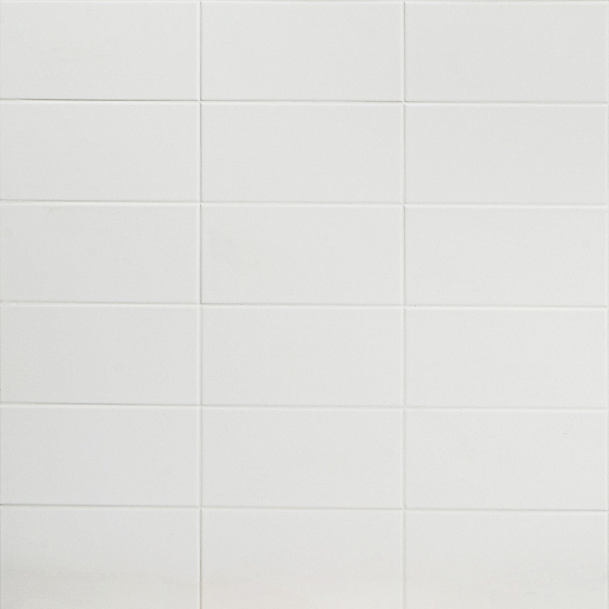 Stacy Garcia Maddox White Matte Ceramic Subway Wall Tile 4x8