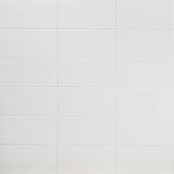 Stacy Garcia Maddox White Matte Ceramic Subway Wall Tile 4x8