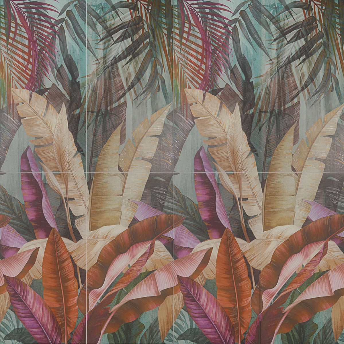 Paula Purroy Rainforest Multicolor 24x48 Porcelain Tile