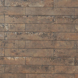 Lux Tile Portrait Copper 2x14 Matte Porcelain Subway Tile
