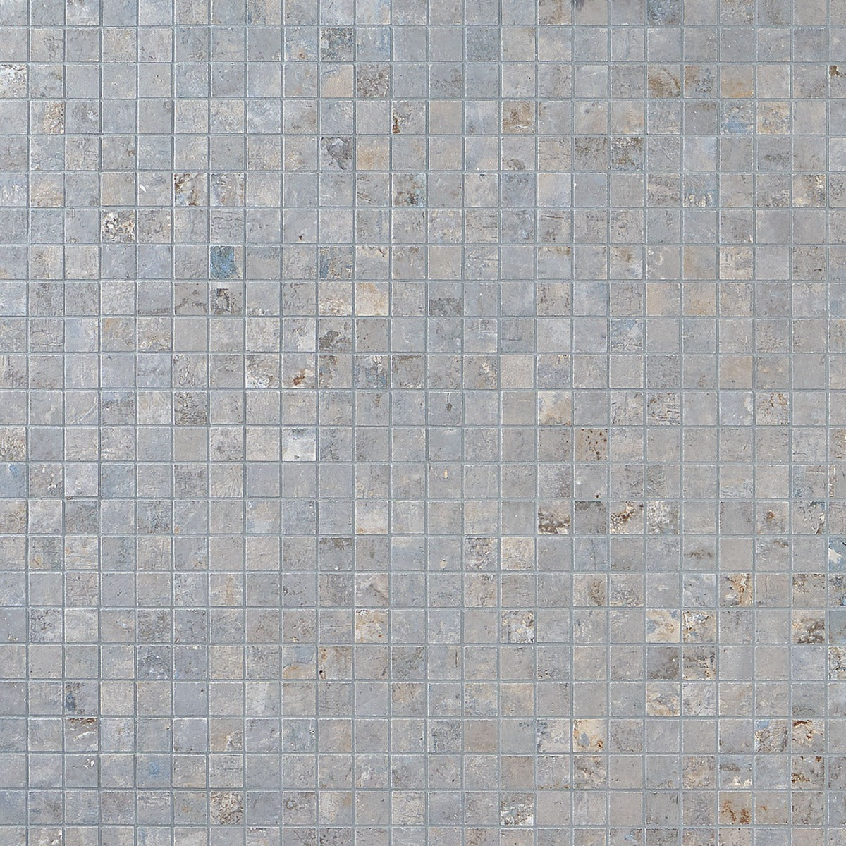 Tilebar Portrait Ocean Blue 1x1 Matte Porcelain Mosaic Tile