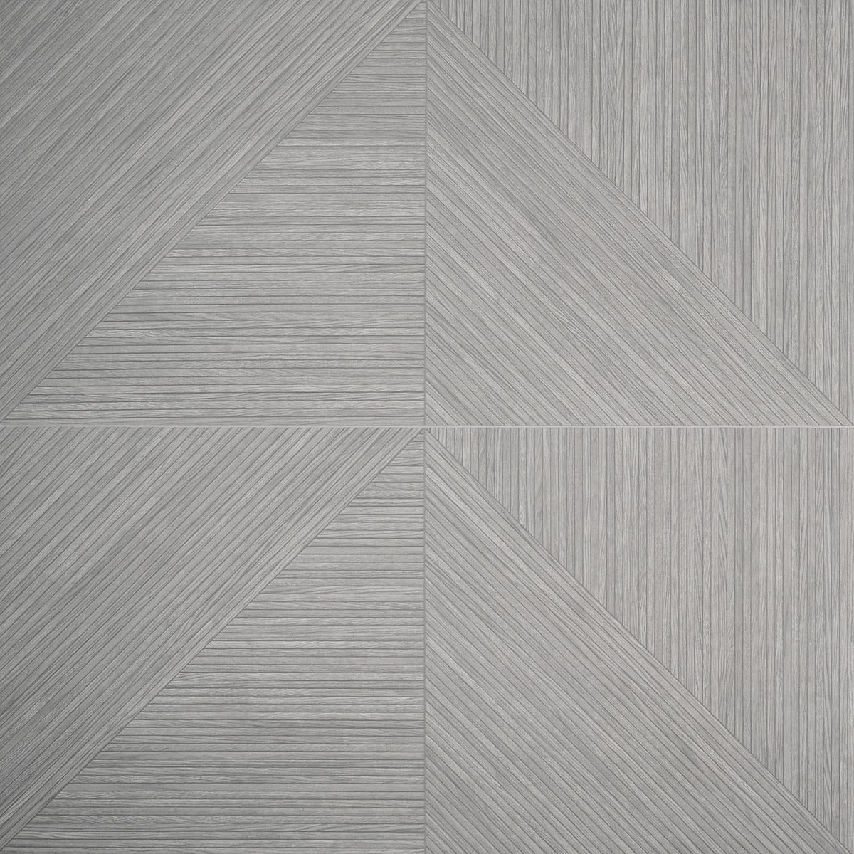 Tilebar Enso Gray 24x48 Ribbed Matte Fluted Porcelain Tile