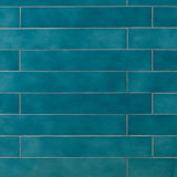 Cavallo Fiji Blue 3x18 Glazed Porcelain Subway Tile