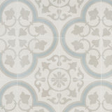 Lapaz Ornate Silver 9x9 Matte Porcelain Tile - Lux Tile