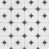 Tau Blanco White 9x9 Matte Porcelain Tile by Lux Tile