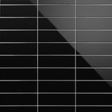 Park Hill Black 4x12 Polished Porcelain Subway Tile