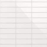 Park Hill Monumental Mist White 4x12 Polished Porcelain Subway Tile