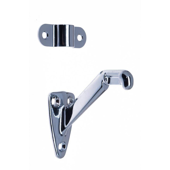 idh by St. Simons 3-1/4 in. Solid Brass Hand Rail Bracket in Polished Chrome