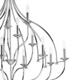 Progress Lighting Tinsley Collection 15-Light Polished Chrome Chandelier