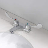 Speakman Commander 4 in. Centerset 2-Handle Lavatory Faucet in Polished Chrome