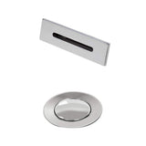 Wyndham Collection Pop-Up Drain Trim Kit with Overflow Plate, Polished Chrome