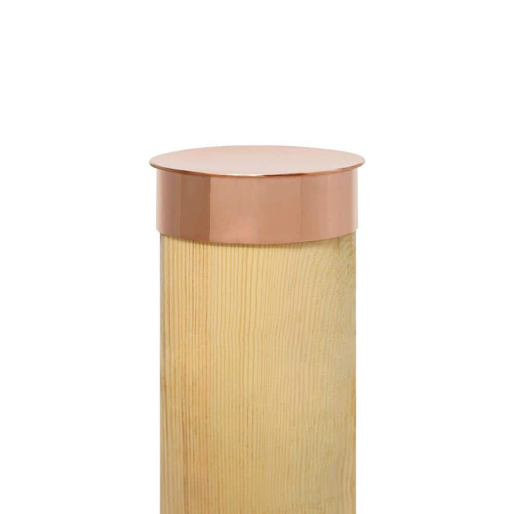Protectyte 6 in. Diameter Copper Piling Cap Nautical Style