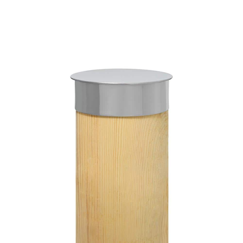 Protectyte Nautical 12 in. Dia Marine Grade Stainless Steel Round Post Cap