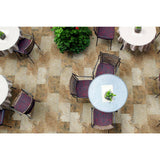 MSI Take Home Tile Sample - Porcini 6 in. x 6 in. Tumbled Travertine Paver Tile (0.25 sq. ft.)