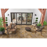 MSI Porcini Gold 10 Piece Tumbled Travertine Paver Tile Kit (30 Kits / 480 Sq. ft. / Pallet)