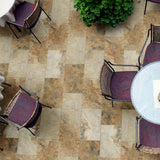 MSI Porcini Gold 2 cm. x 16 in. x 24 in. Tumbled Travertine Paver Tile (160.2 sq. ft./Pallet)