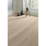ASPEN FLOORING Portside White Oak 9/16 in. T x 8.66 in. W Tongue and Groove Wire Brushed Engineered Hardwood Flooring (31.25 sqft/case)