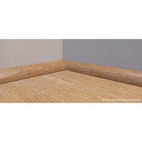 DuraDecor Classy Chic Posh Pine 0.75 in. T x 0.75 in. W x 94 in. L Quarter Round Molding