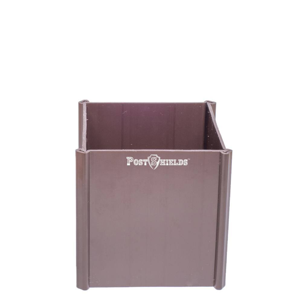Post Shields 3.5 in. x 3.5 in. x 4 in. H Post Wrap in Bronze