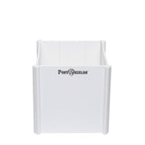 Post Shields 3.5 in. x 3.5 in. x 4 in. H Post Wrap in White