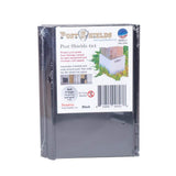 Post Shields 3.5 in. x 3.5 in. x 6 in. H Black Post Wrap