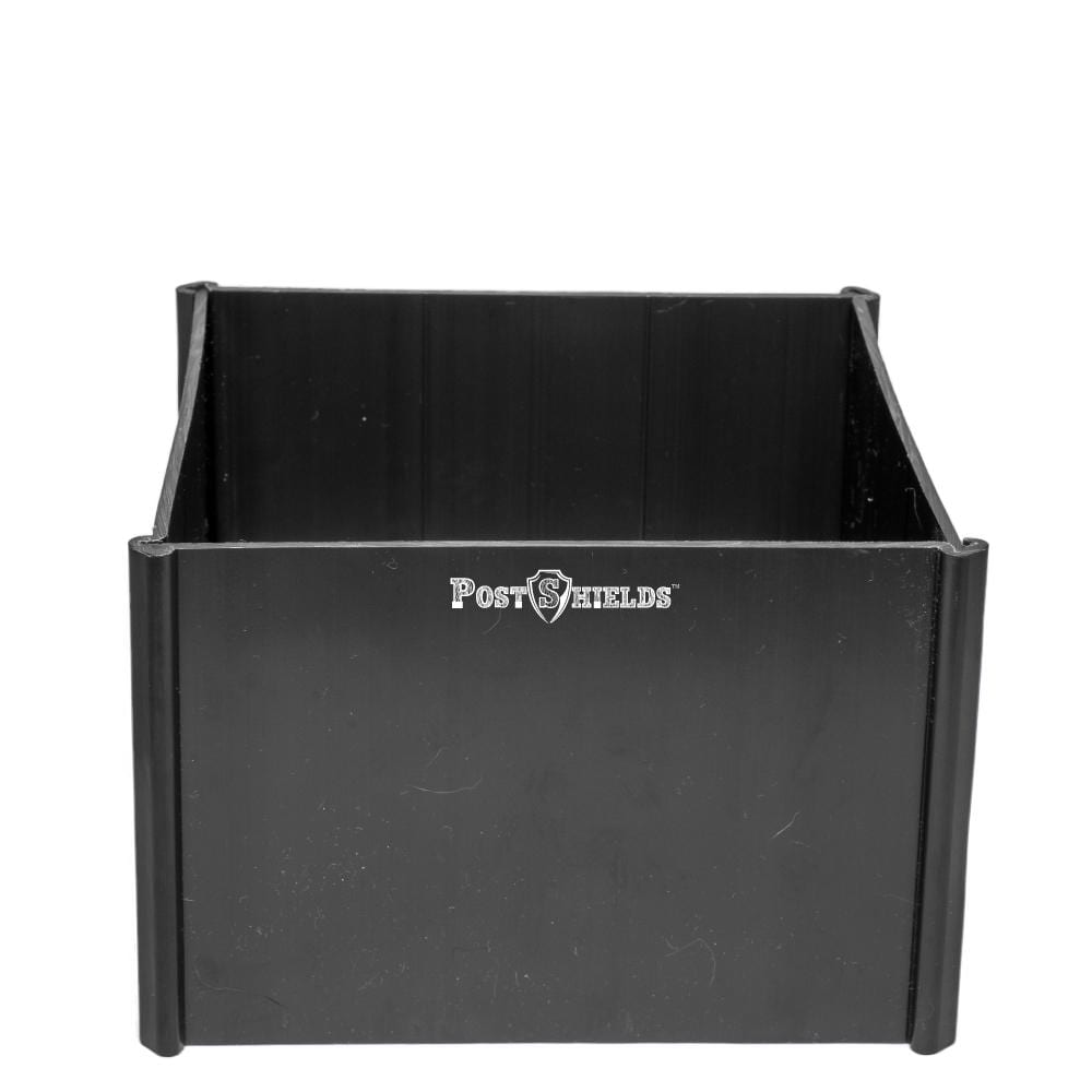 Post Shields 5.5 in. x 5.5 in. x 4 in. H Black Post Wrap