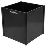 Post Shields 5.5 in. x 5.5 in. x 6 in. H Black Post Wrap