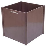 Post Shields 5.5 in. x 5.5 in. x 6 in. H Bronze Post Wrap