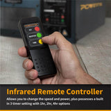POWERTEC 3-Speed Remote Controlled Air Filtration Systems (300/350/400 CFM)
