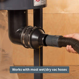 POWERTEC 4 in. x 2-1/2 in. Hose Cone Reducer for Dust Collection Systems (3-Pack)