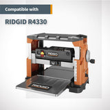 POWERTEC 13 in. High Speed Steel Planer Knives for RIDGID R4330, R4331, TP1300LS (6-Pack)