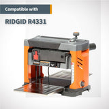 POWERTEC 13 in. High Speed Steel Planer Knives for RIDGID R4330, R4331, TP1300LS (6-Pack)