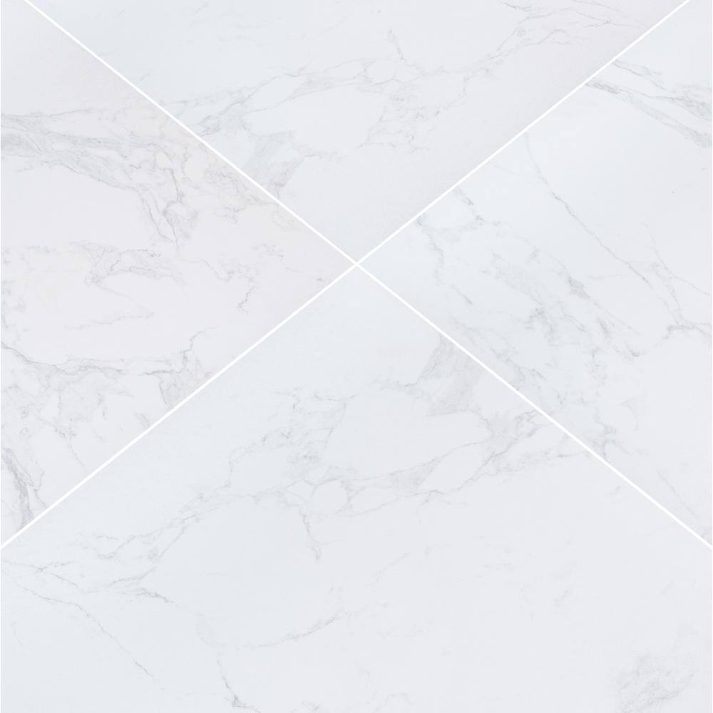 MSI Praia Carrara 2 cm. x 24 in. x 24 in. Matte Porcelain Stone Look Paver Tile (56 sq. ft. /Pallet)128