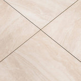 MSI Praia Crema 2 cm. x 24 in x 24 in. Matte Porcelain Stone Look Paver Tile (8 sq. ft. / case)