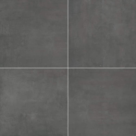 MSI Praia Grey 2 cm. x 24 in. x 24 in. Matte Porcelain Stone Look Paver Tile (8 sq. ft./case)