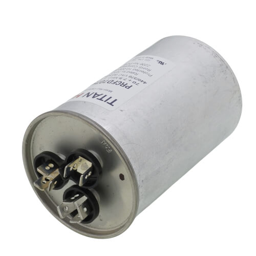 Titan HD PRCFD7075A capacitor - detail view (Product Type: Capacitor; Voltage: 440/370V)