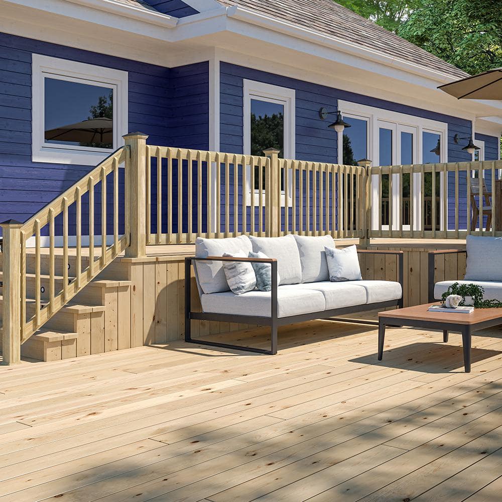 ProWood 2-Step Ground Contact Pressure Treated Pine Stair Stringer