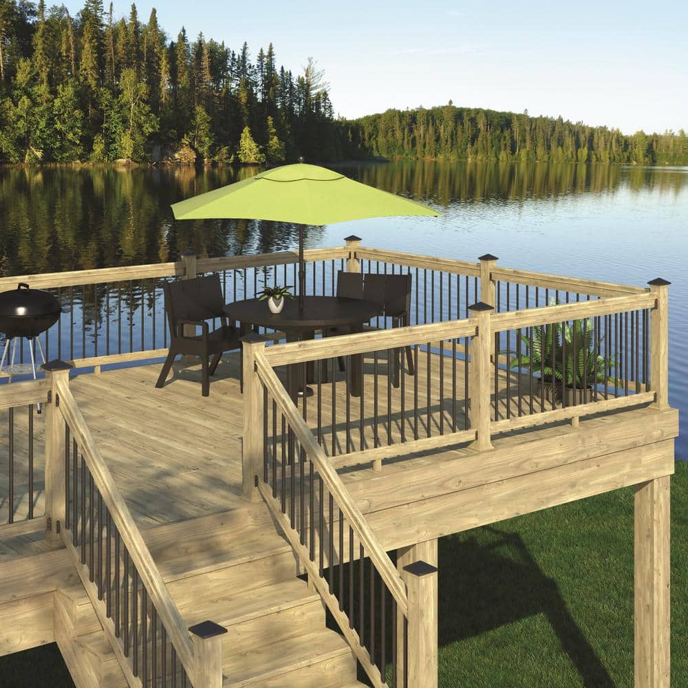 ProWood 2-Step Ground Contact Pressure Treated Pine Stair Stringer