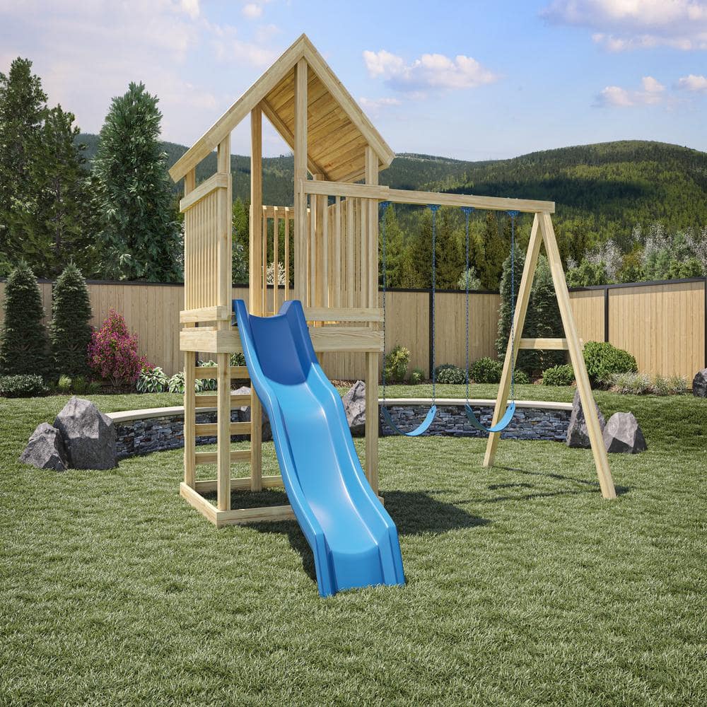 ProWood 6-Step Ground Contact Pressure Treated Pine Stair Stringer