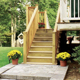 ProWood 6-Step Ground Contact Pressure Treated Pine Stair Stringer