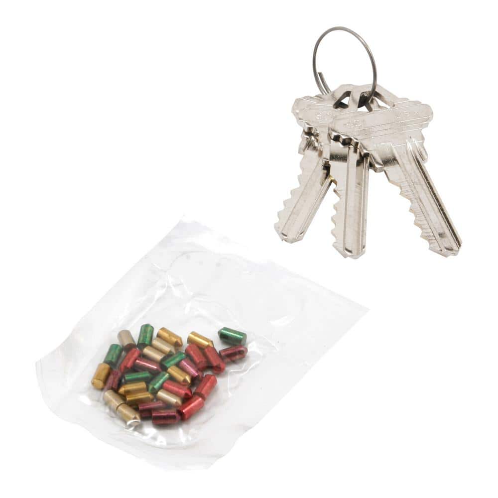 Re-Key A Lock Kit, Schlage Type "C", 5-Pin Tumbler Sets with Pre-Cut Keys