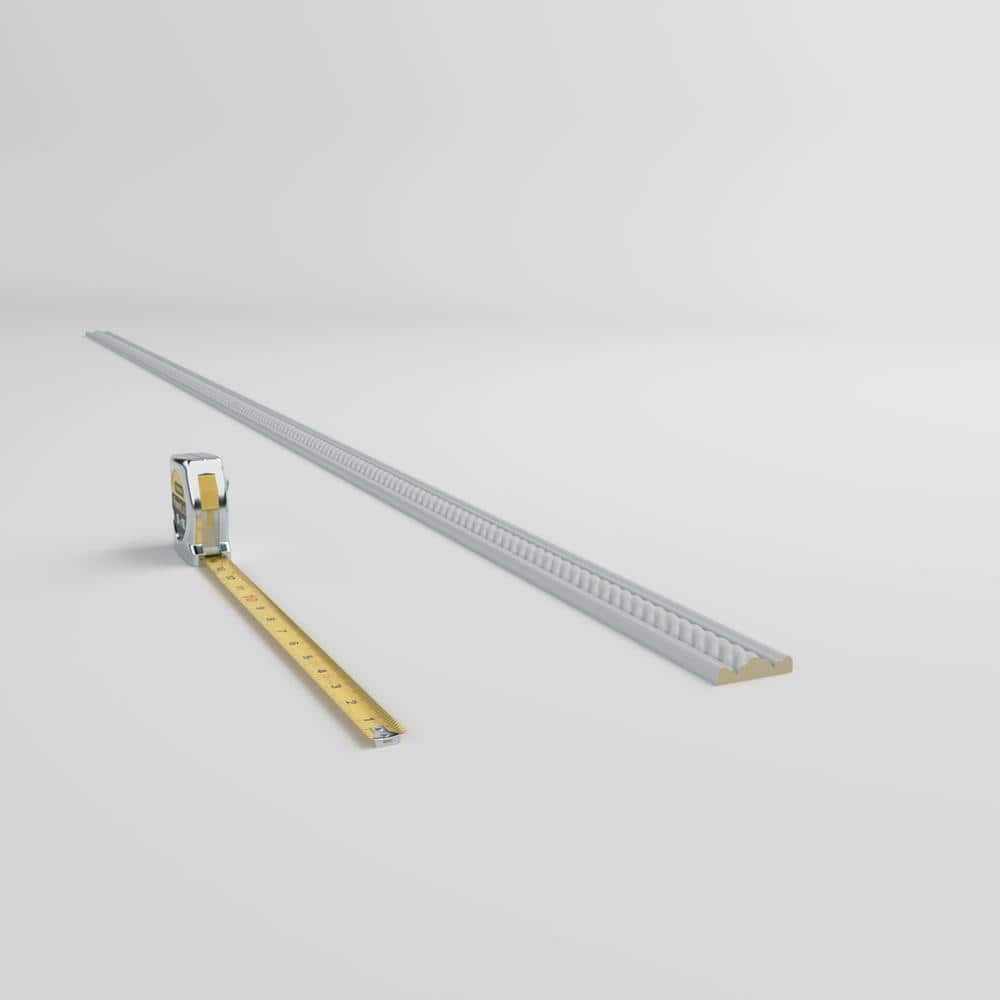 Ekena Millwork 1/2 in. x 2 in. x 94-1/2 in. Polyurethane Alexandria Rope Casing