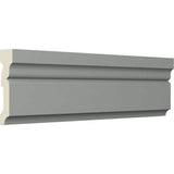 Ekena Millwork 3/4 in. x 2-7/8 in. x 94-1/2 in. Polyurethane Monique Casing