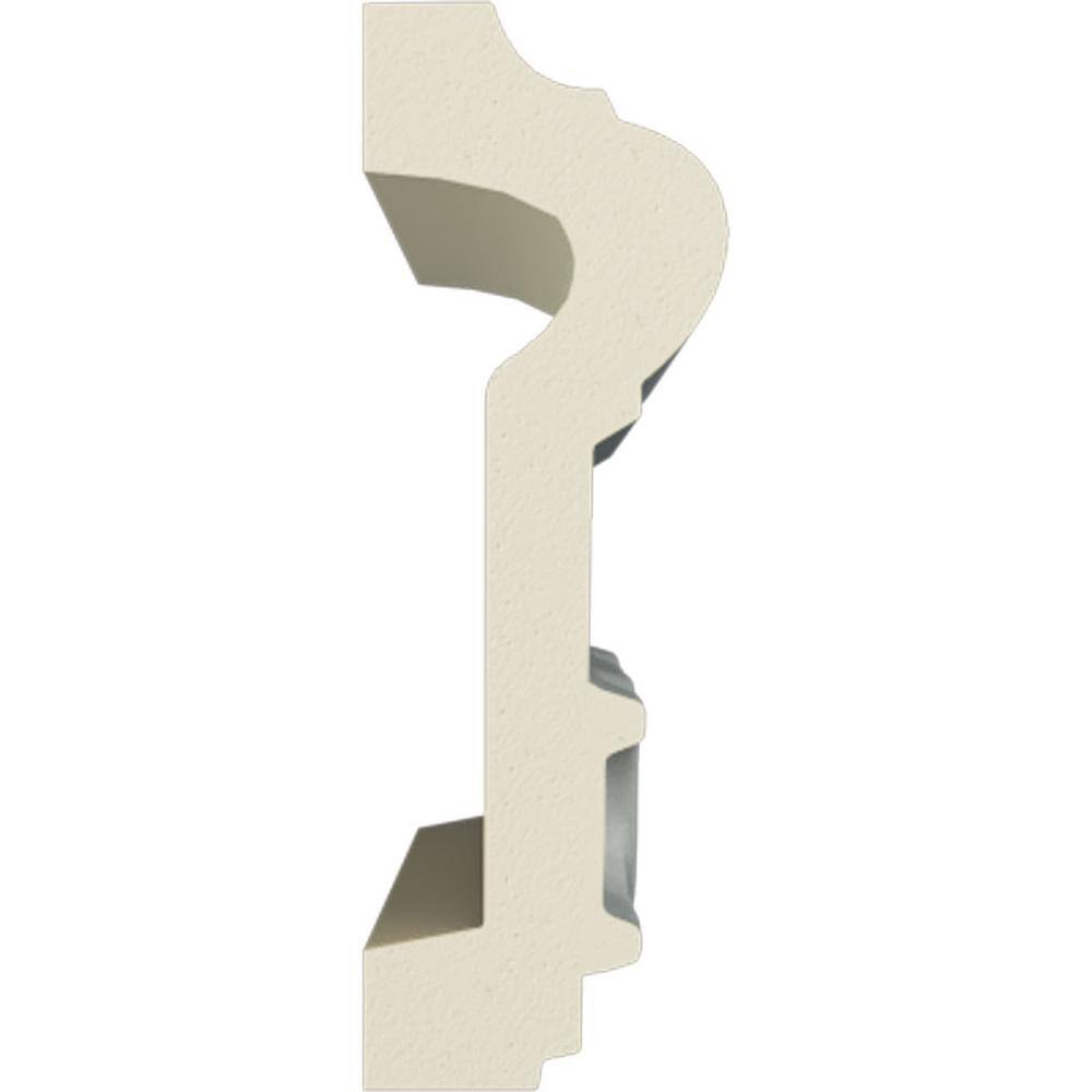 Ekena Millwork 1-3/8 in. x 3-1/2 in. x 94-1/2 in. Polyurethane Dover Casing