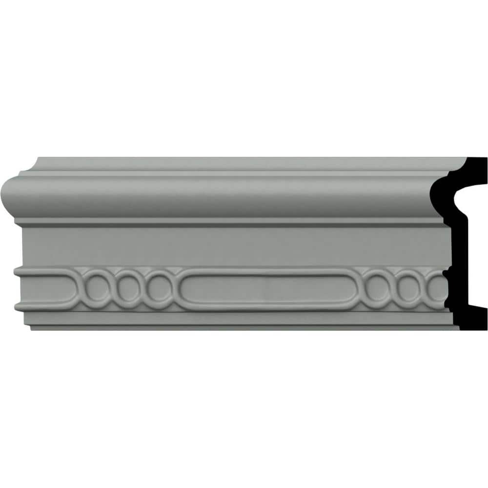 Ekena Millwork 1-3/8 in. x 3-1/2 in. x 94-1/2 in. Polyurethane Dover Casing