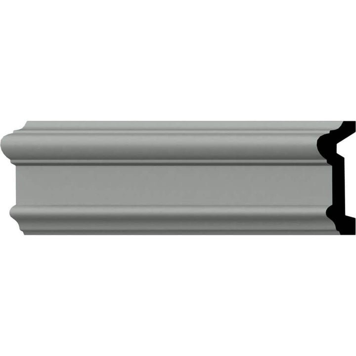Ekena Millwork 1-1/4 in. x 3-5/8 in. x 94-1/2 in. Polyurethane Dublin Casing