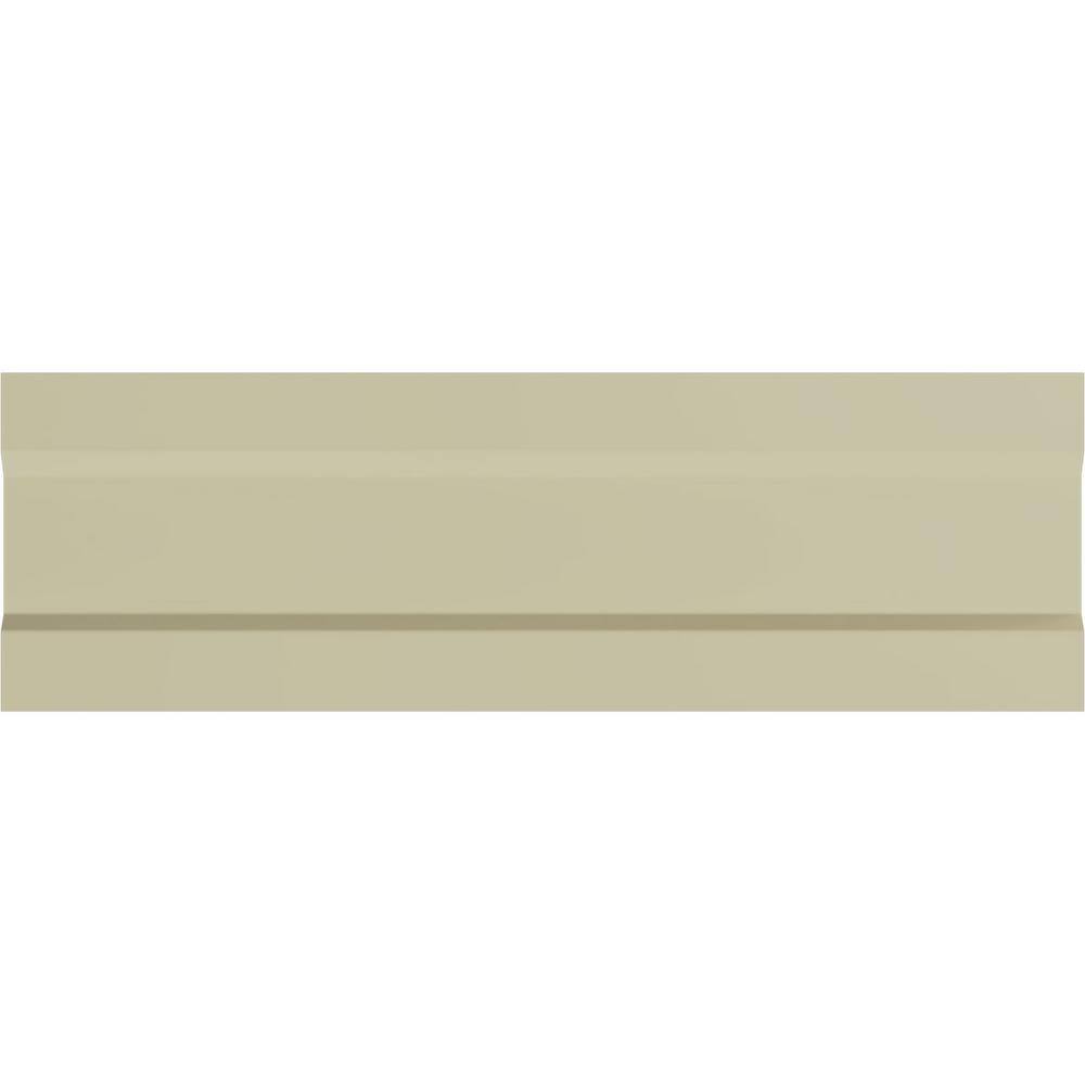 Ekena Millwork 5/8 in. x 3-1/8 in. x 94-1/2 in. Polyurethane Hillsborough Window and Door Casing Moulding