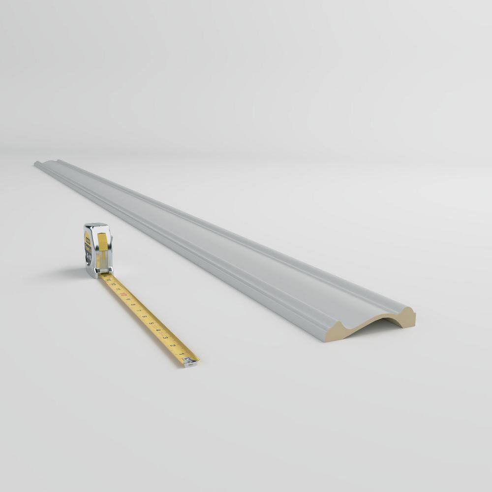 Ekena Millwork 1 in. x 4-7/8 in. x 94-1/2 in. Polyurethane Bradford Casing