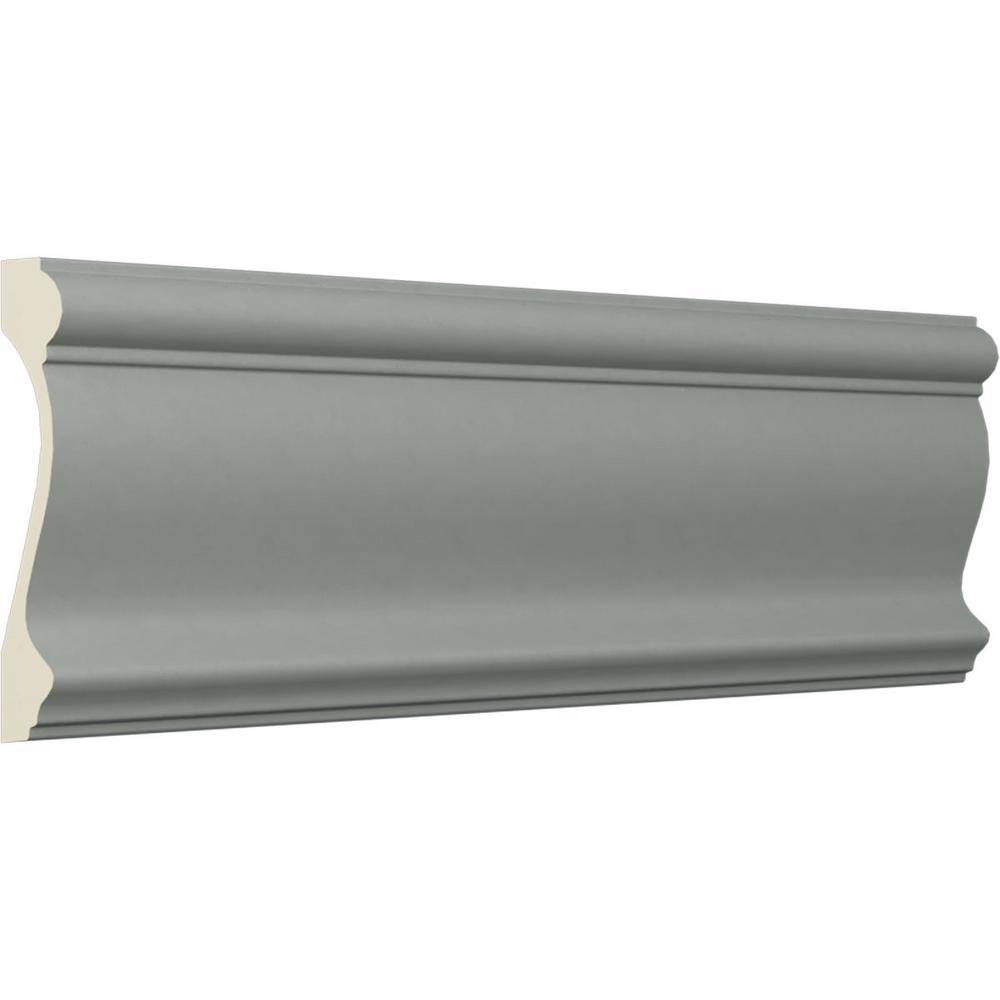 Ekena Millwork 1 in. x 4-7/8 in. x 94-1/2 in. Polyurethane Bradford Casing